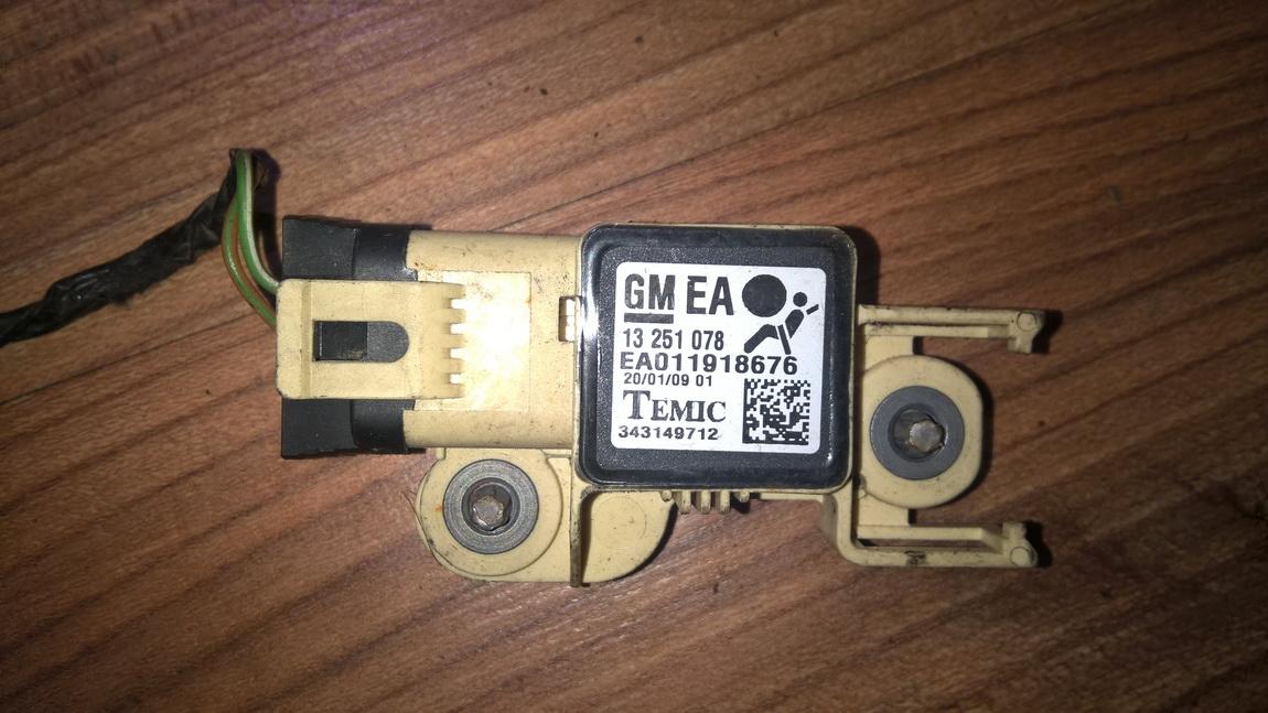 13251078 Opel Astra 2005 Srs Airbag crash sensor