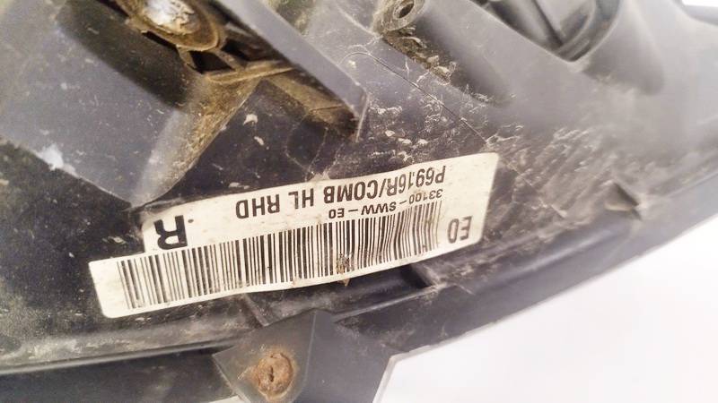 33100SWWE0 Honda CR-V 2008 Headlight - FRONT RIGHT - Thumbnail 2