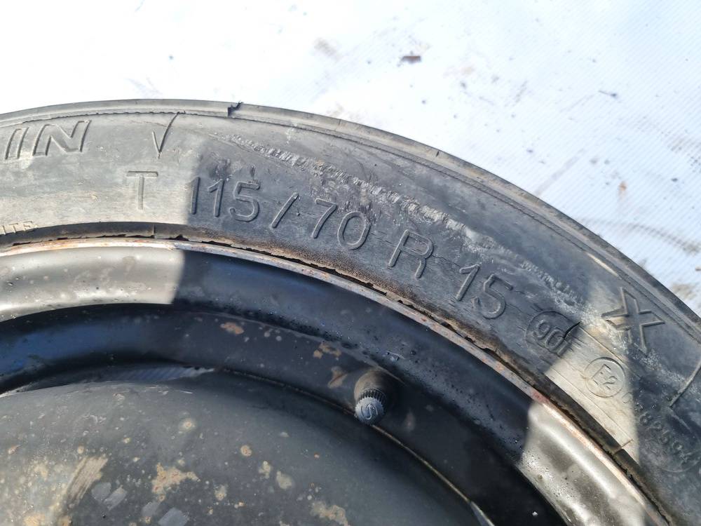 4X100 Volkswagen Golf 1989 Koło dojazdowe – tzw. „tabletka“ - Thumbnail 3