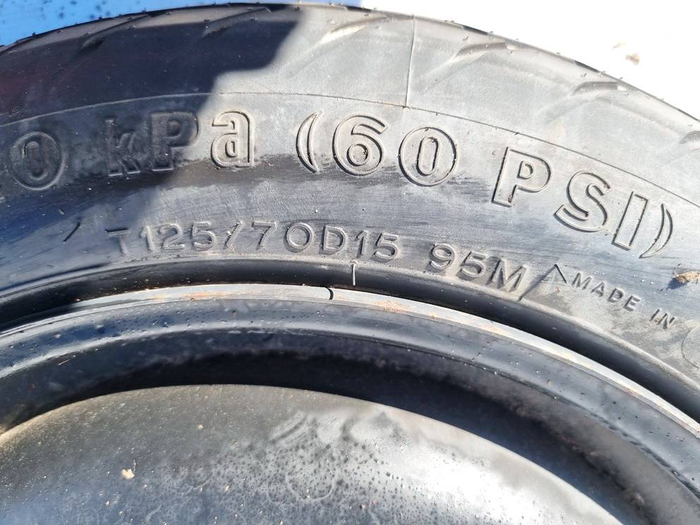 4X100 Toyota Yaris 2006 Koło dojazdowe – tzw. „tabletka“ - Thumbnail 3