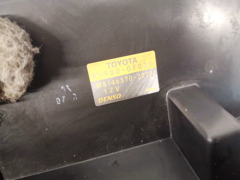 559000F030 Toyota Corolla Verso 2005 Climate Control Panel (heater control switches) - Thumbnail 3