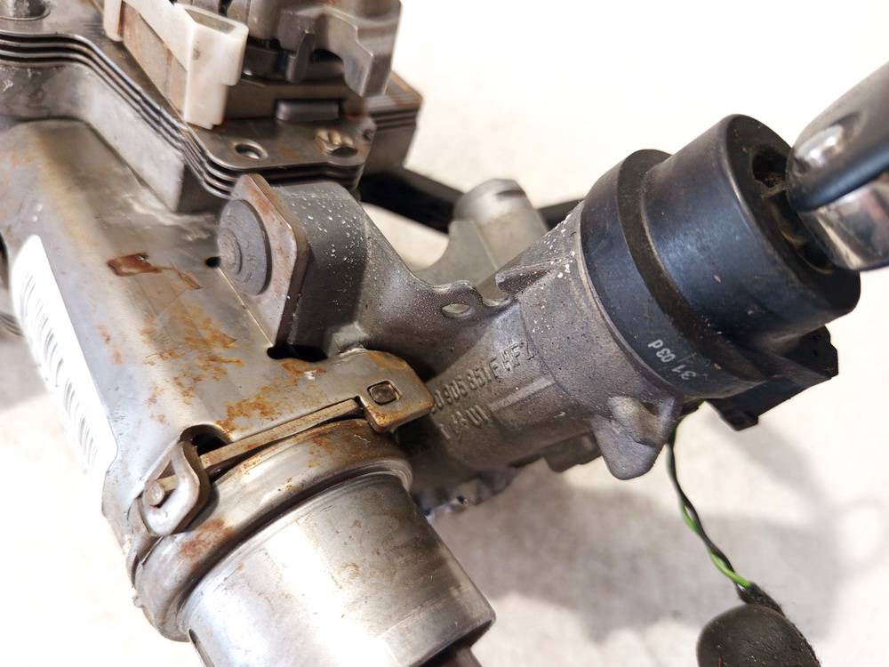 4B0905851F Audi A6 2003 Ignition Barrels (Ignition Switch) - Thumbnail 3