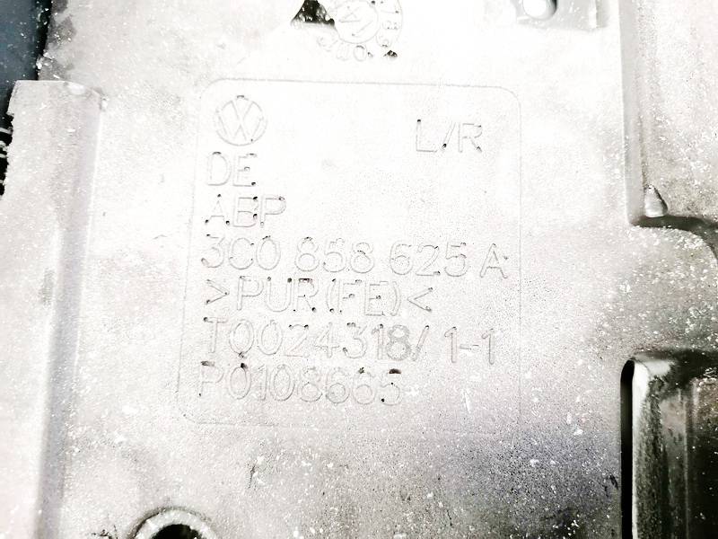 3C0858625A Volkswagen Passat 2015 Steering Column Cowl Trim Panel Bottom - Thumbnail 3