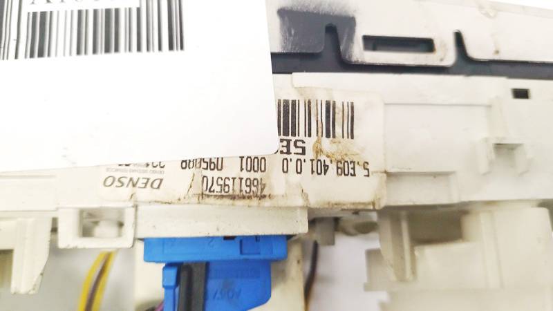 466119570 Opel Corsa 2007 Climate Control Panel (heater control switches) - Thumbnail 3