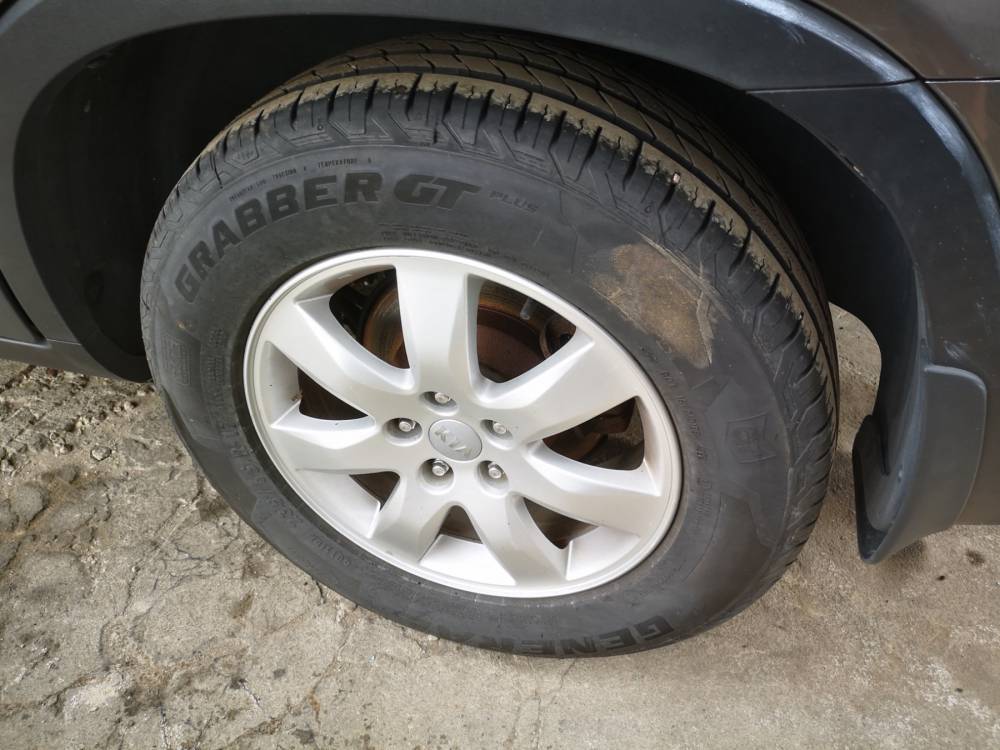 5X114.3 Kia Sorento 2012 Jeu de roues pluie R17 - Thumbnail 3