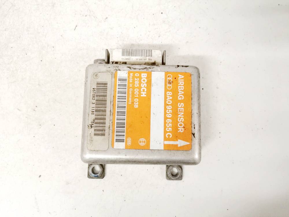 8A0959655C Audi A4 1997 Airbag crash sensors module