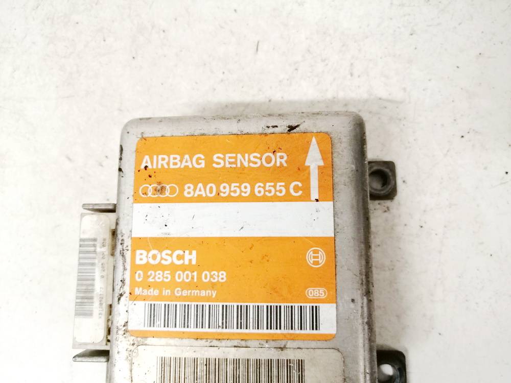 8A0959655C Audi A4 1997 Airbag crash sensors module - Thumbnail 3