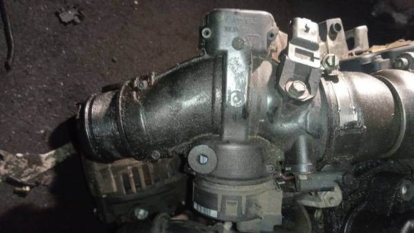 9660030480 Peugeot 307 2006 Заслонка дроссельная электрическая