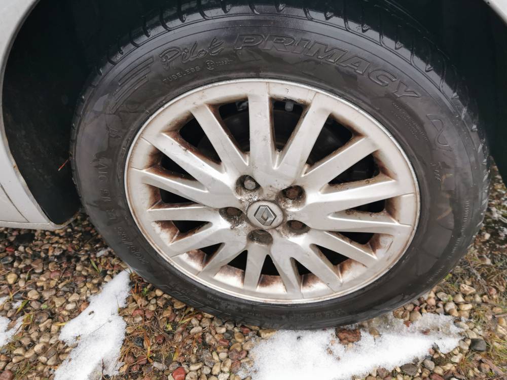 5X114.3 Renault Laguna 2007 Jeu de roues pluie R16 - Thumbnail 3