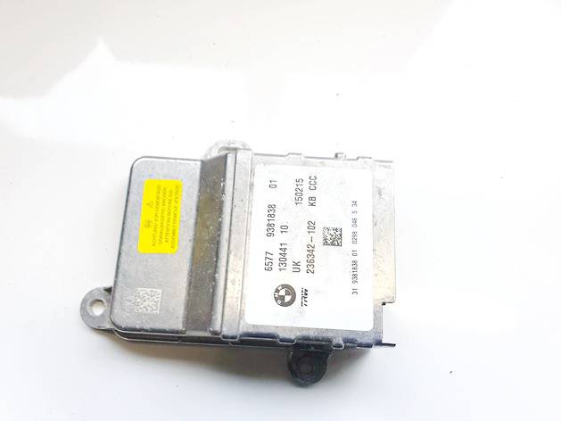 6577938183801 BMW i3 2015 SRS AIRBAG KOMPIUTERIS - ORO PAGALVIU VALDYMO BLOKAS