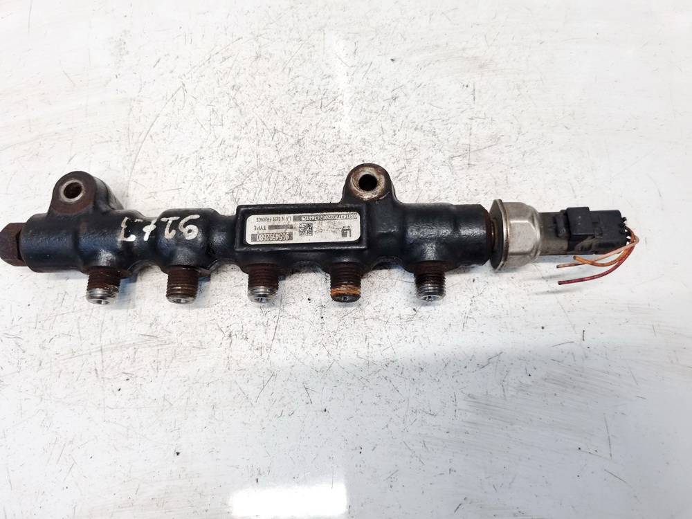 9654592680 Citroen C4 2007 Fuel injector rail (injectors)(Fuel distributor)