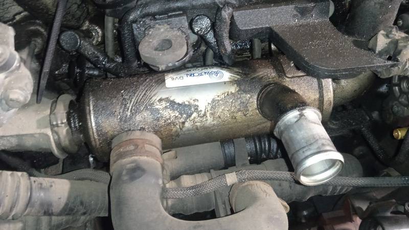 9646762280 Peugeot 307 2006 EGR Cooler (exhaust gas cooler)