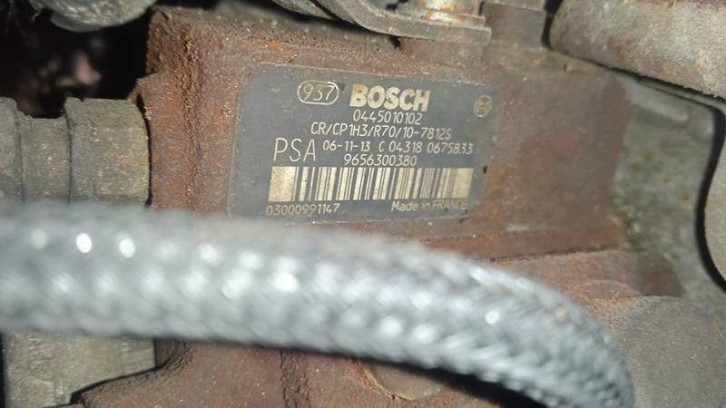 0445010102 Peugeot 307 2006 High Pressure Injection Pump - Thumbnail 3