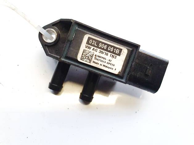 03L906051B Volkswagen Golf 2015 DPF Pressure Sensor (DPF Exhaust Differential Pressure Sensor)