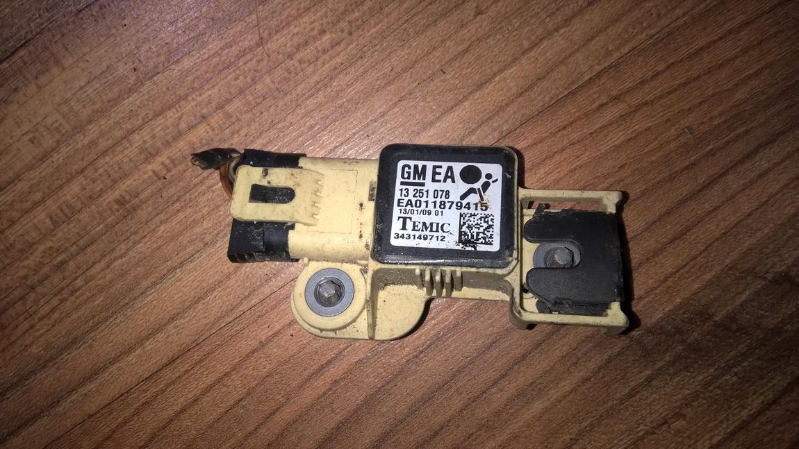 13251078 Opel Astra 2005 Srs Airbag crash sensor