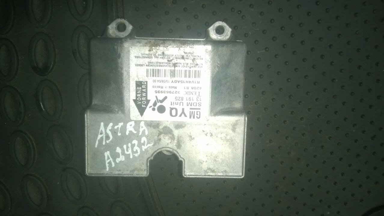 13191825 Opel Astra 2004 Airbag crash sensors module