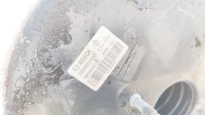 0204051643 Renault Laguna 2008 Brake servo - booster (Servo brake) - Thumbnail 3