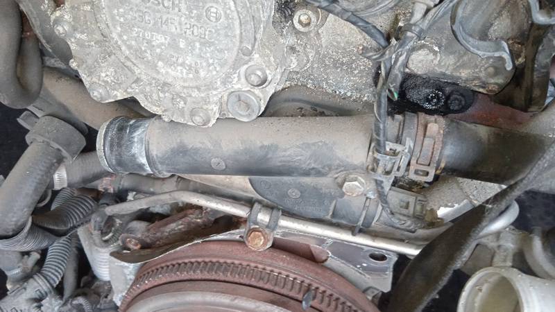 038121132G Volkswagen Passat 2007 Coolant Flange (Engine Coolant Thermostat Housing Cover)