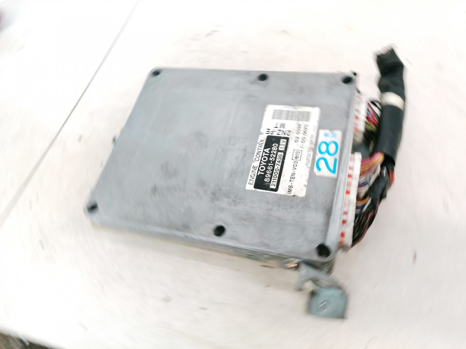 8966152280 Toyota Yaris Verso 2000 Moottorin ohjainyksikkö - Thumbnail 2