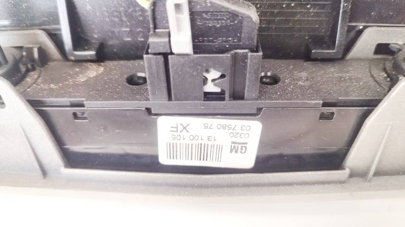 13100105 Opel Astra 2007 Hazard switch - Thumbnail 3
