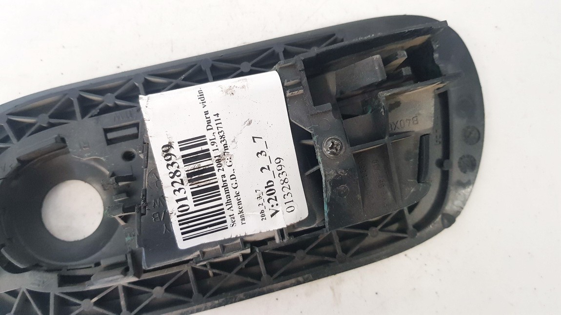 7M3837114 Seat Alhambra 2001 Door Handle Interior - REAR RIGHT - Thumbnail 3