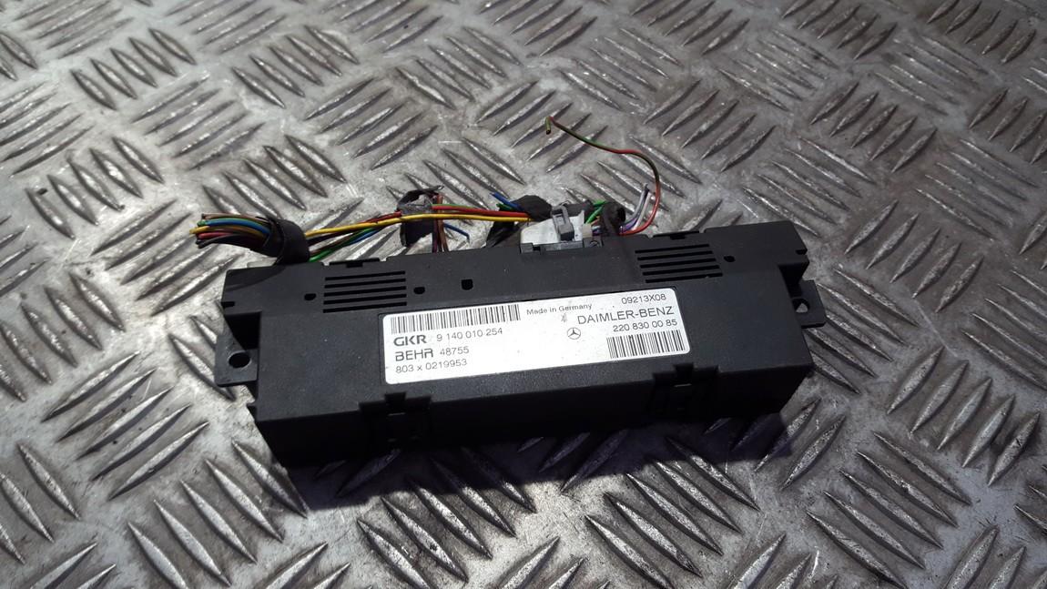 2208300085 Mercedes-Benz S-CLASS 2000 Other computers