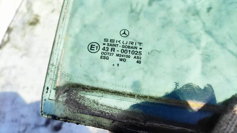 AS2 Mercedes-Benz E-CLASS 2001 Door-Drop Glass - REAR RIGHT - Thumbnail 3