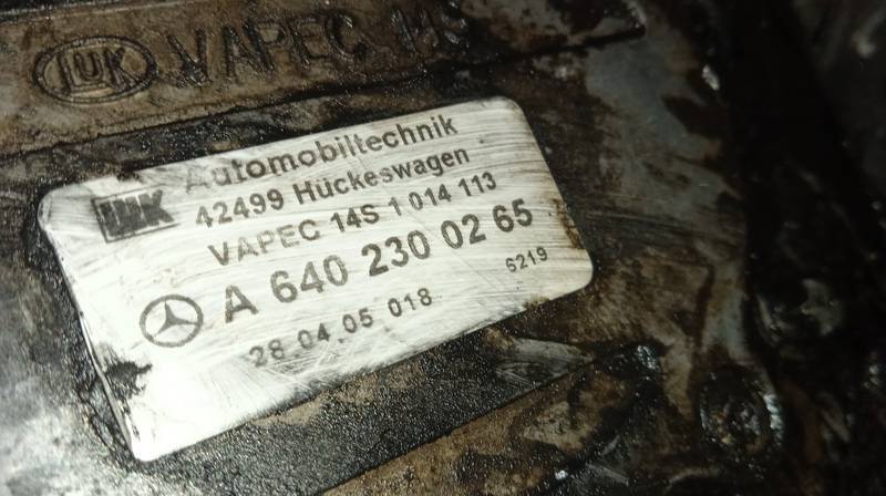 A6402300265 Mercedes-Benz A-CLASS 2009 Vakuumpumpe - Thumbnail 2