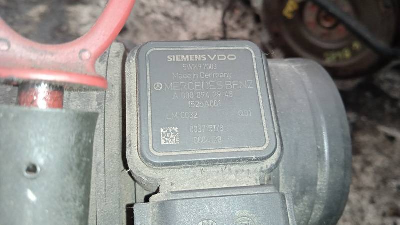 A0000942948 Mercedes-Benz A-CLASS 2009 Gaisa plūsmas mērītājs - Thumbnail 3