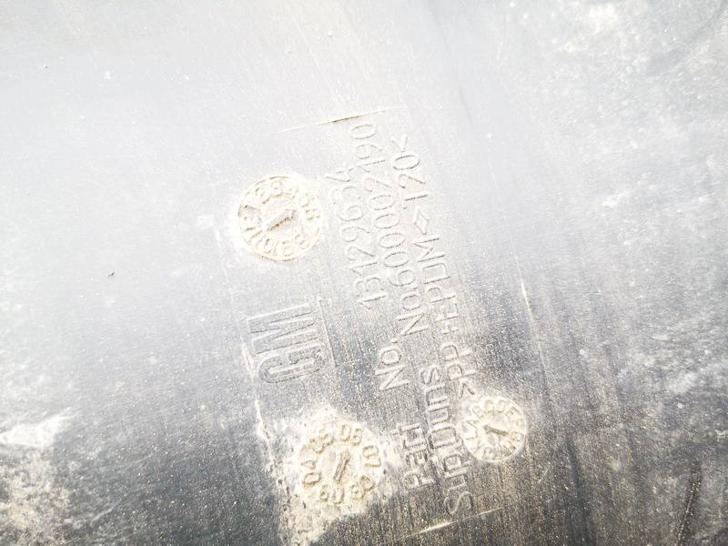 13129634 Opel Zafira 2007 Plastmasas zemspārns - AIZMUGURE PA KREISI - Thumbnail 2