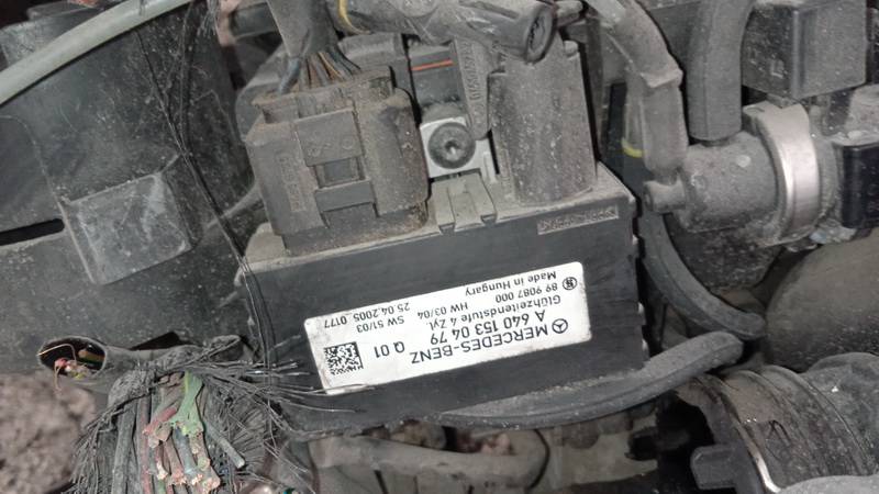 A6401530479 Mercedes-Benz A-CLASS 2009 Glow plug relay