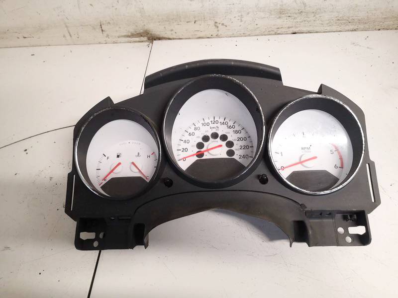 P05107004AH Dodge Caliber 2007 Speedometers - Cockpit - Speedo Clocks Instrument
