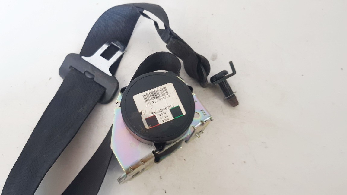 566324601G Opel Astra 2006 Pas bezpieczeństwa - TYLNE LEWE - Thumbnail 2