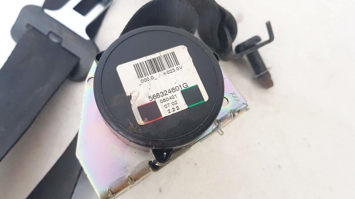 566324601G Opel Astra 2006 Pas bezpieczeństwa - TYLNE LEWE - Thumbnail 3