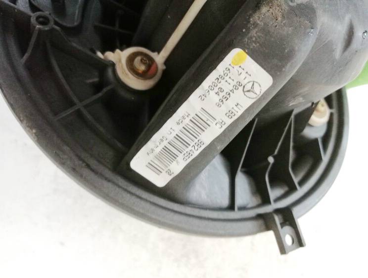 R1698200642 Mercedes-Benz A-CLASS 2004 Heater blower assy - Thumbnail 3