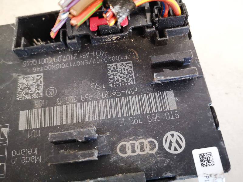 8T0959795E Opel Corsa 2009 Moduł sterowania drzwiami - Thumbnail 2