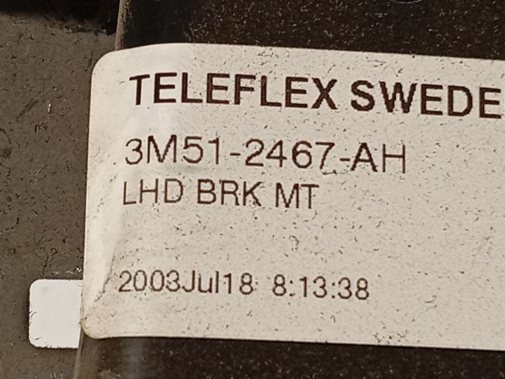 3M512467AH Ford C-MAX 2003 Pedal work, Brake pedal, Pedal bracket, Clutch pedal - Thumbnail 4