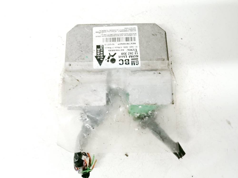 13262359 Opel Corsa 2008 Airbag crash sensors module