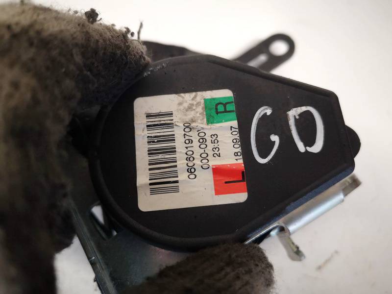 0606019700 BMW 3-Series 2005 Seat belt - REAR RIGHT - Thumbnail 2
