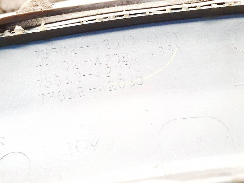 7560242070 Toyota RAV-4 2001 Wheel Arch (fender) Trim - FRONT LEFT - Thumbnail 3