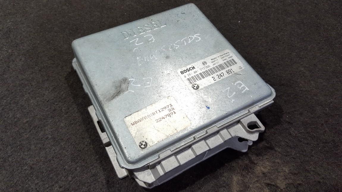 0281001373 2247891, 28rte044 ECU Engine Computer (Engine Control Unit) BMW 5Series 2000 2.5L
