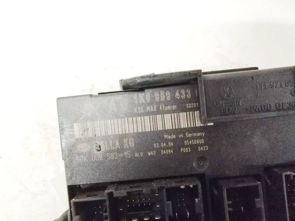 1K0959433 Audi A6 1998 General Module Comfort Relay (Unit) - Thumbnail 3