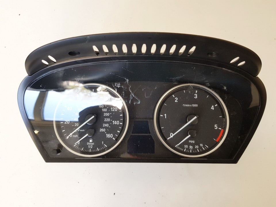 62109177262 BMW 5-Series 2006 Speedometers - Cockpit - Speedo Clocks Instrument