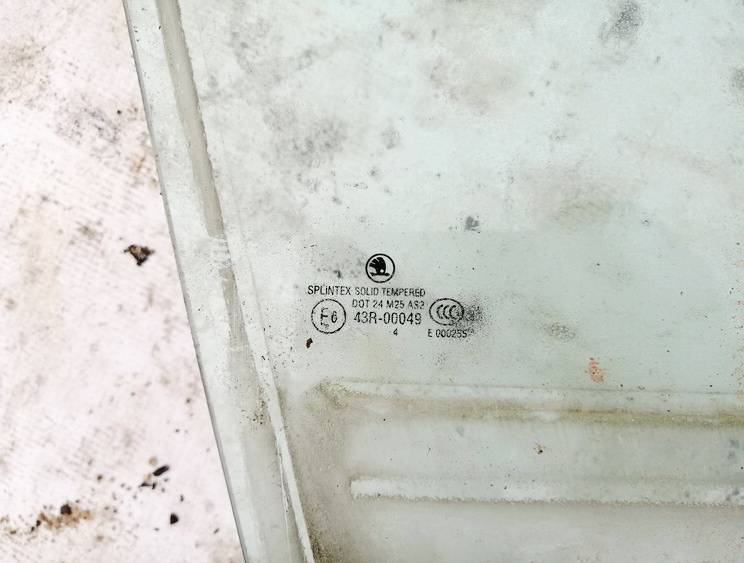 43R00049 Skoda Octavia 2004 Door-Drop Glass - FRONT RIGHT - Thumbnail 3