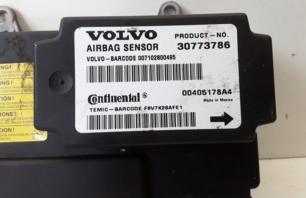30773786 Volvo S40 2008 Airbag crash sensors module | EuroImpex