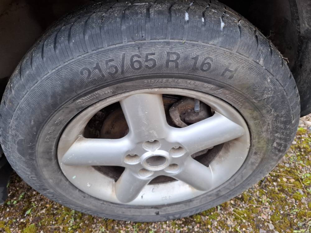 5X114.3 Nissan X-Trail 2002 Komplet Kół Zimowych R16 - Thumbnail 3