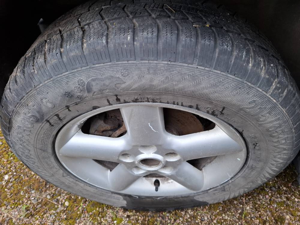 5X114.3 Nissan X-Trail 2002 Komplet Kół Zimowych R16 - Thumbnail 4