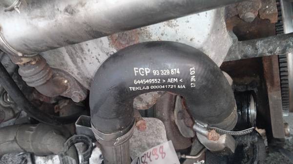 93329874 Opel Meriva 2004 Wąż intercoolera - Thumbnail 2