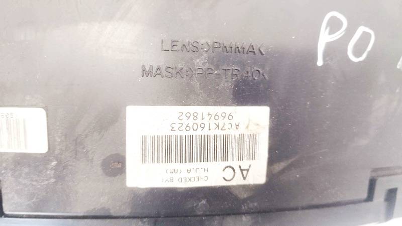 96941862 Chevrolet Captiva 2007 Speedometers - Cockpit - Speedo Clocks Instrument - Thumbnail 3