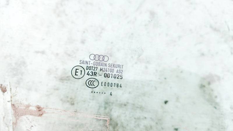 Audi A4 2004 Door-Drop Glass - FRONT RIGHT - Thumbnail 3